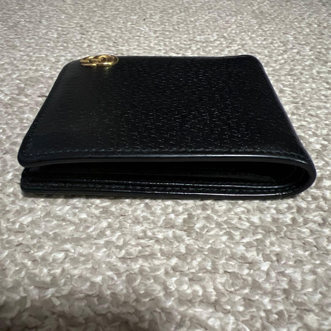 [美品]グッチ　二つ折り財布