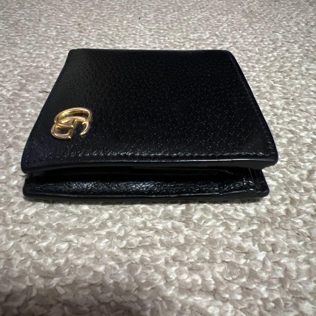 [美品]グッチ　二つ折り財布