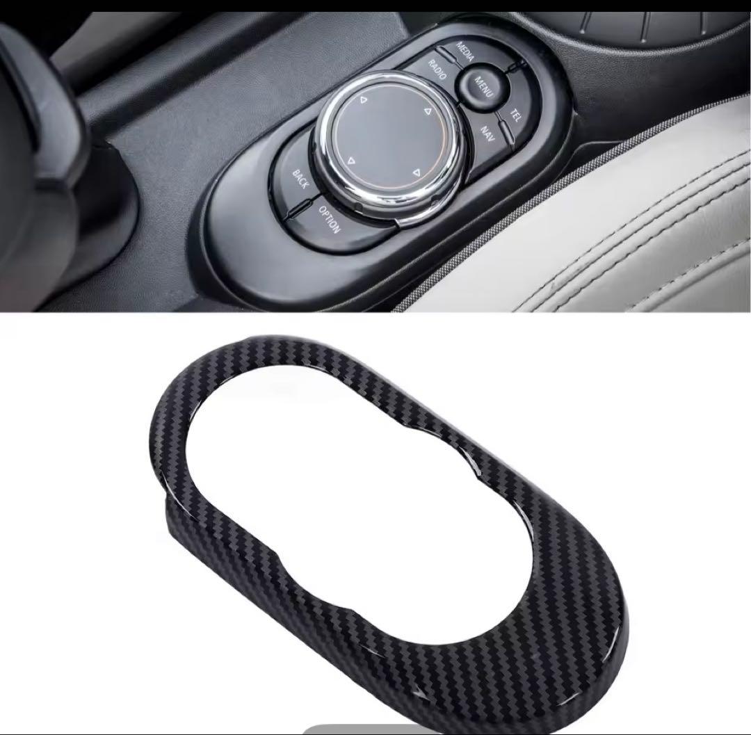 mini f55 カーボンstyleセンターコンソールカバー3点セット