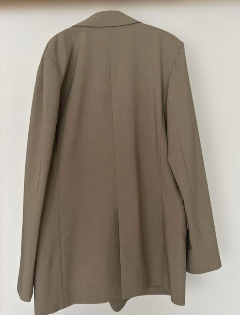 【値下】RIVE DROITE ライトピークドラペルジャケット　ベージュ