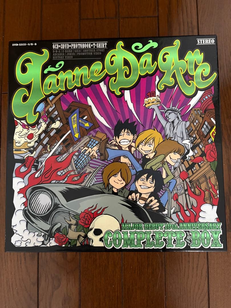 Janne Da Arc COMPLETE BOX CD・Tシャツセット