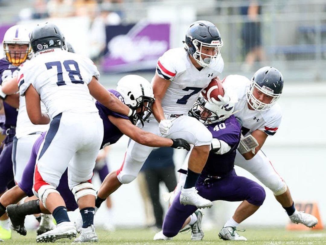 UA 慶應義塾大学“UNICORNS“試合用フットボールパンツホワイトMDサイズ