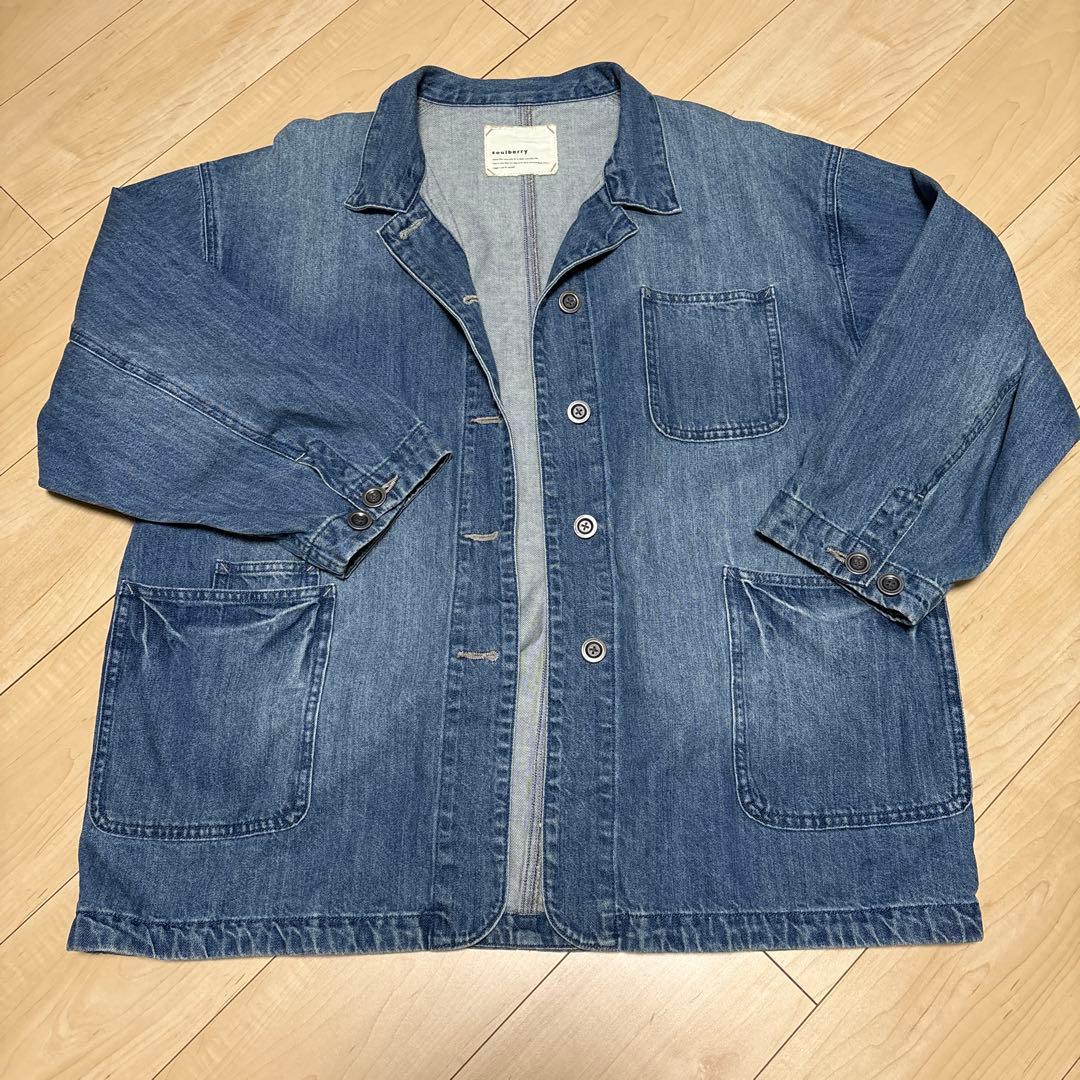 ソウルベリー　なにかと頼れるデニムのジャケット