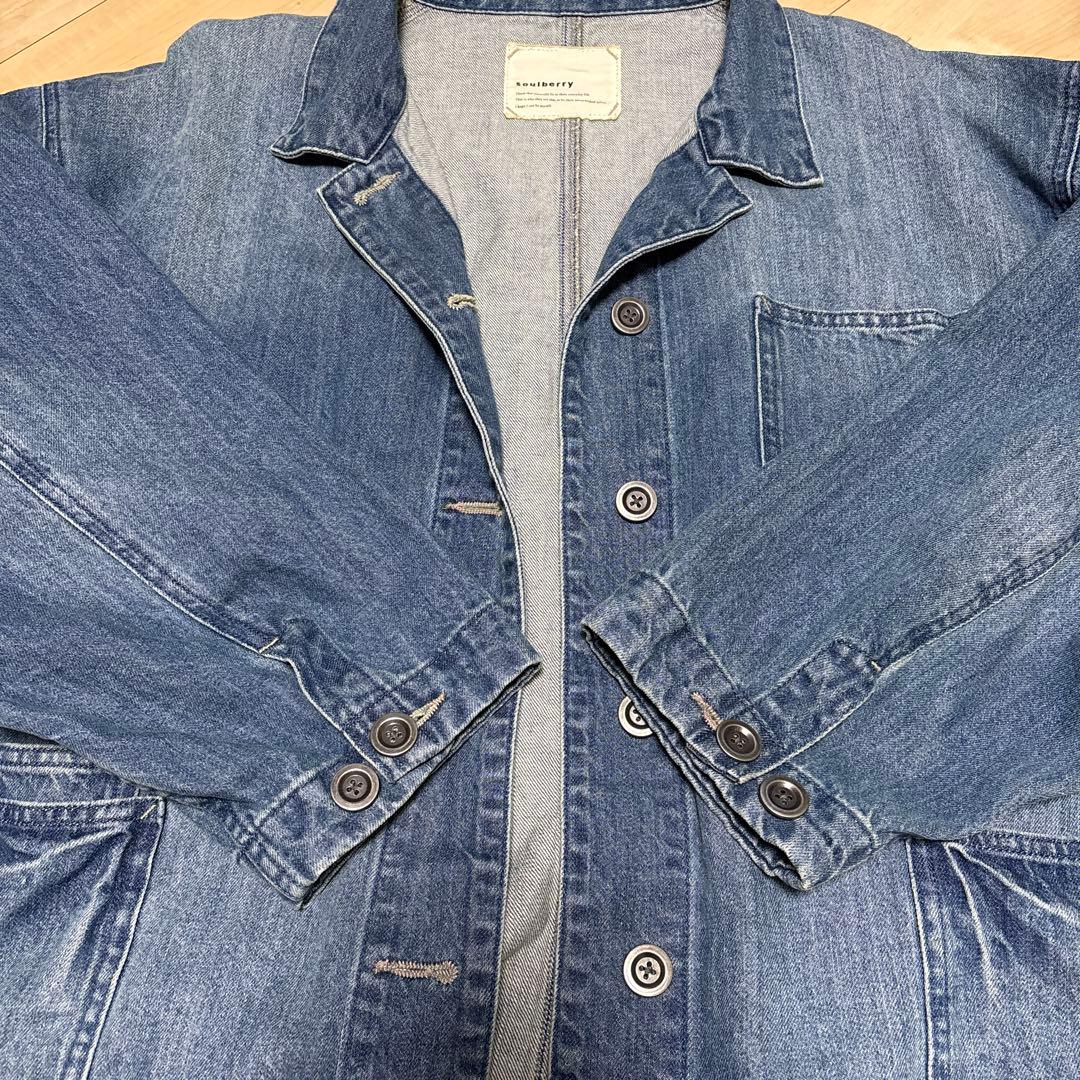 ソウルベリー　なにかと頼れるデニムのジャケット