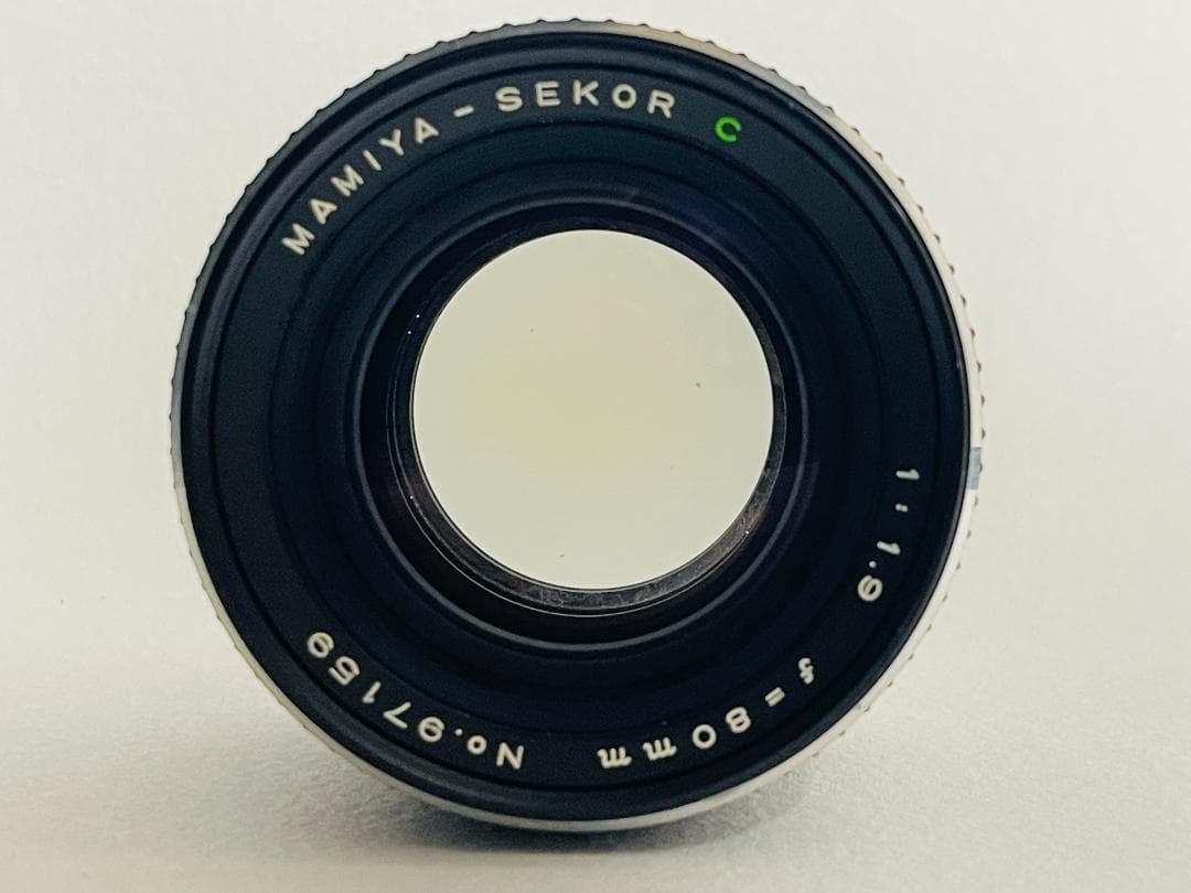 動作良好 MAMIYA マミヤ SEKOR C 80mm F1.9 単焦点レンズ