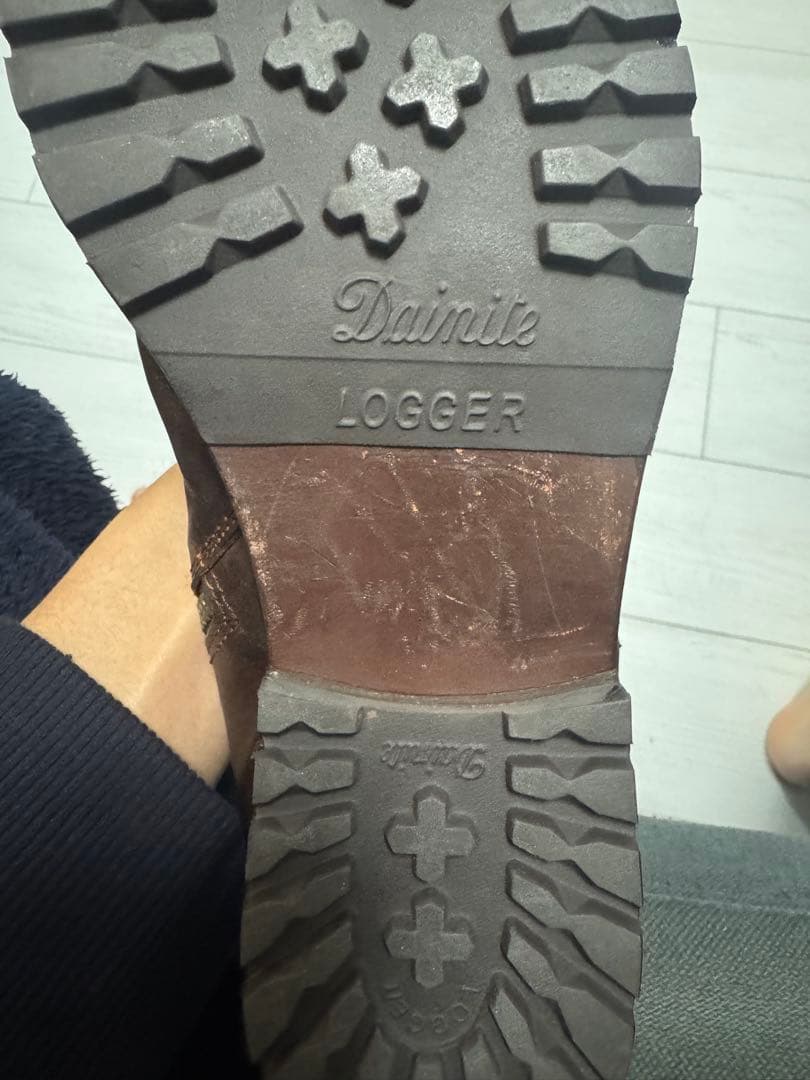 【高級ソール】CAMPER カンペール サイドジップ レザーブーツ 41