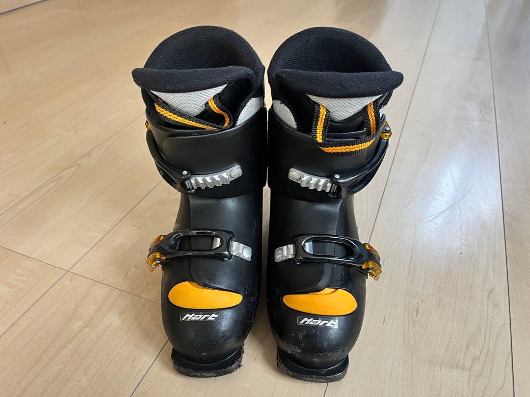 HEADスキー板（117cm) 、ビンディング、ブーツ、ストック 4点セット