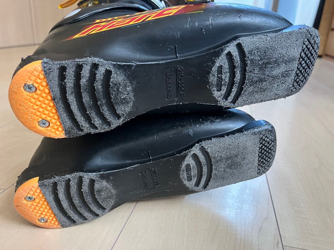 HEADスキー板（117cm) 、ビンディング、ブーツ、ストック 4点セット