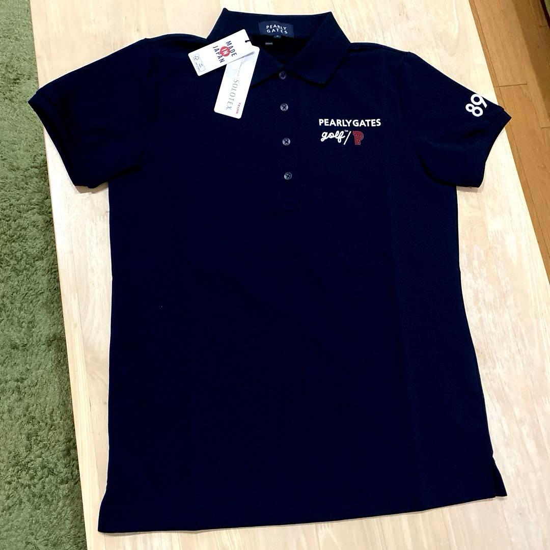 パーリーゲイツ☆新品 高機能 ソロテック ドライ 鹿の子 ポロシャツ