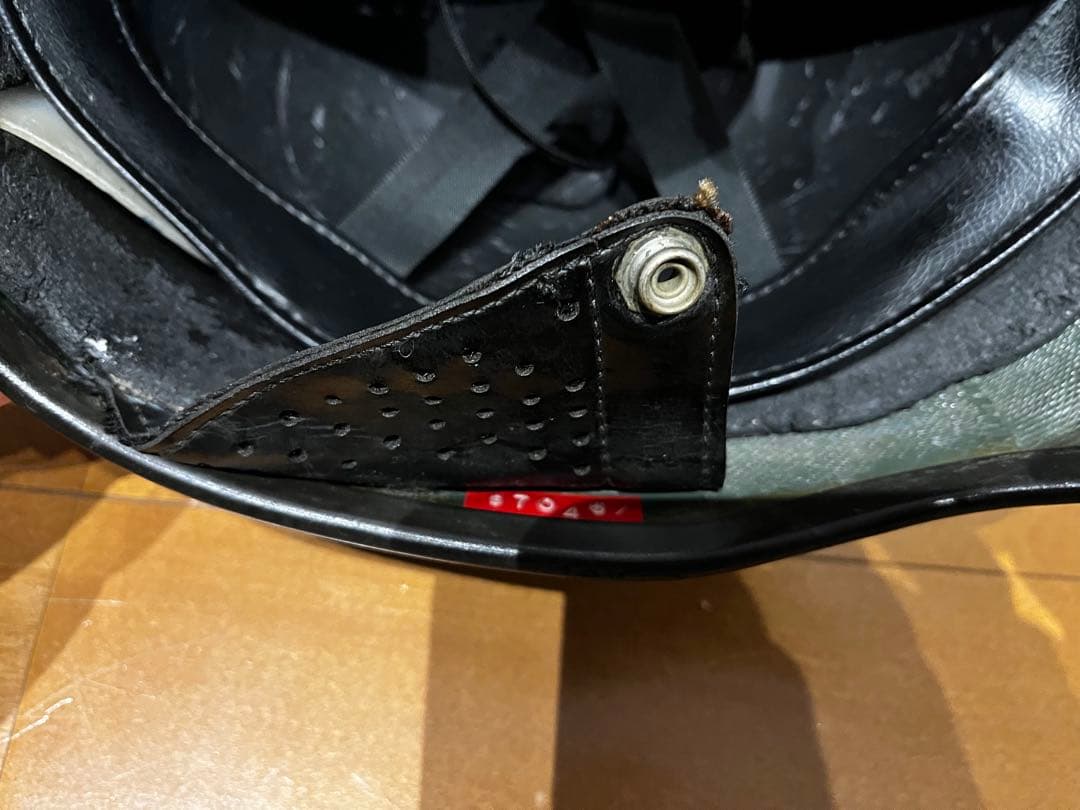 60's BELL TOPLEX 保安官 ヘルメット ポリヘル ポリス