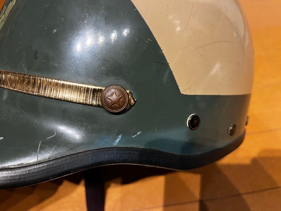 60's BELL TOPLEX 保安官 ヘルメット ポリヘル ポリス