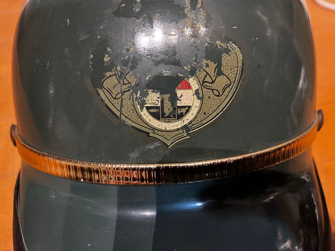 60's BELL TOPLEX 保安官 ヘルメット ポリヘル ポリス