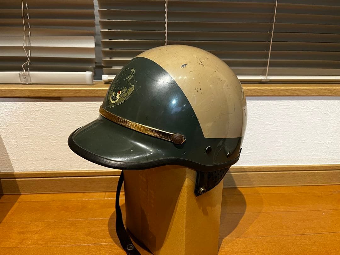 60's BELL TOPLEX 保安官 ヘルメット ポリヘル ポリス