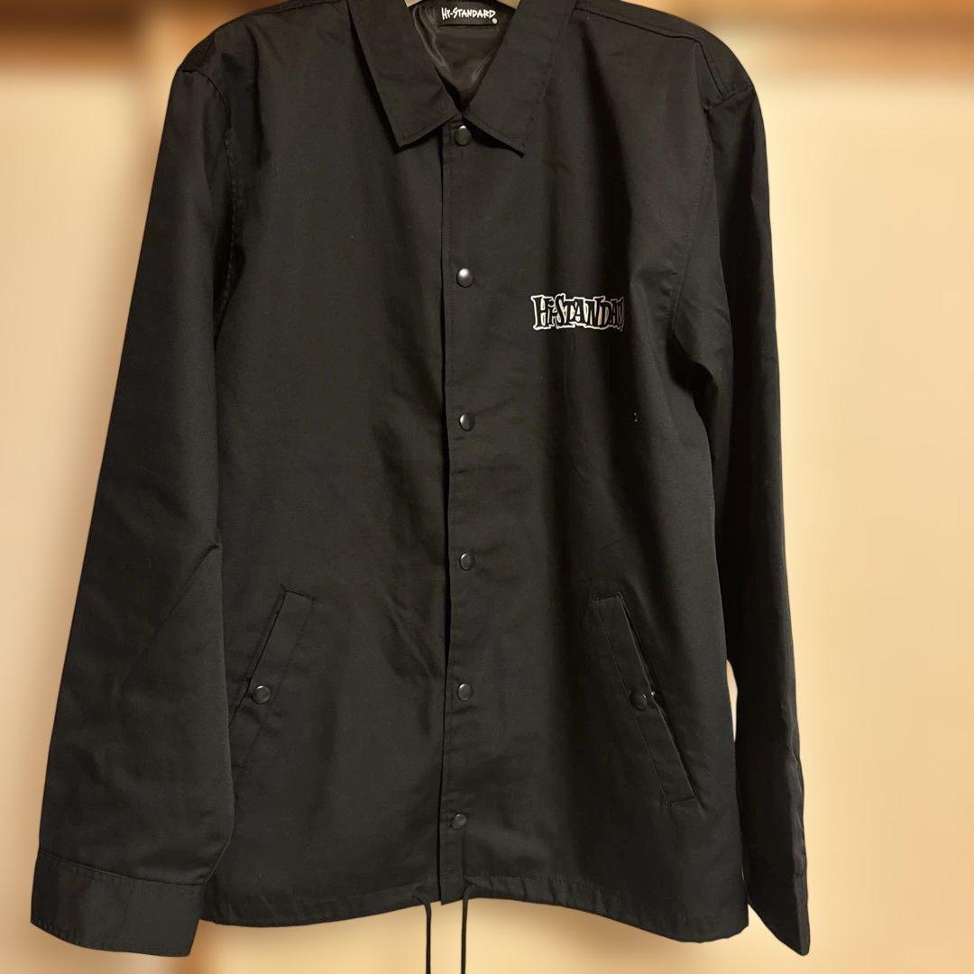 k*u様 Hi-Standard ハイスタ　SNBツアーコーチジャケット黒 XL