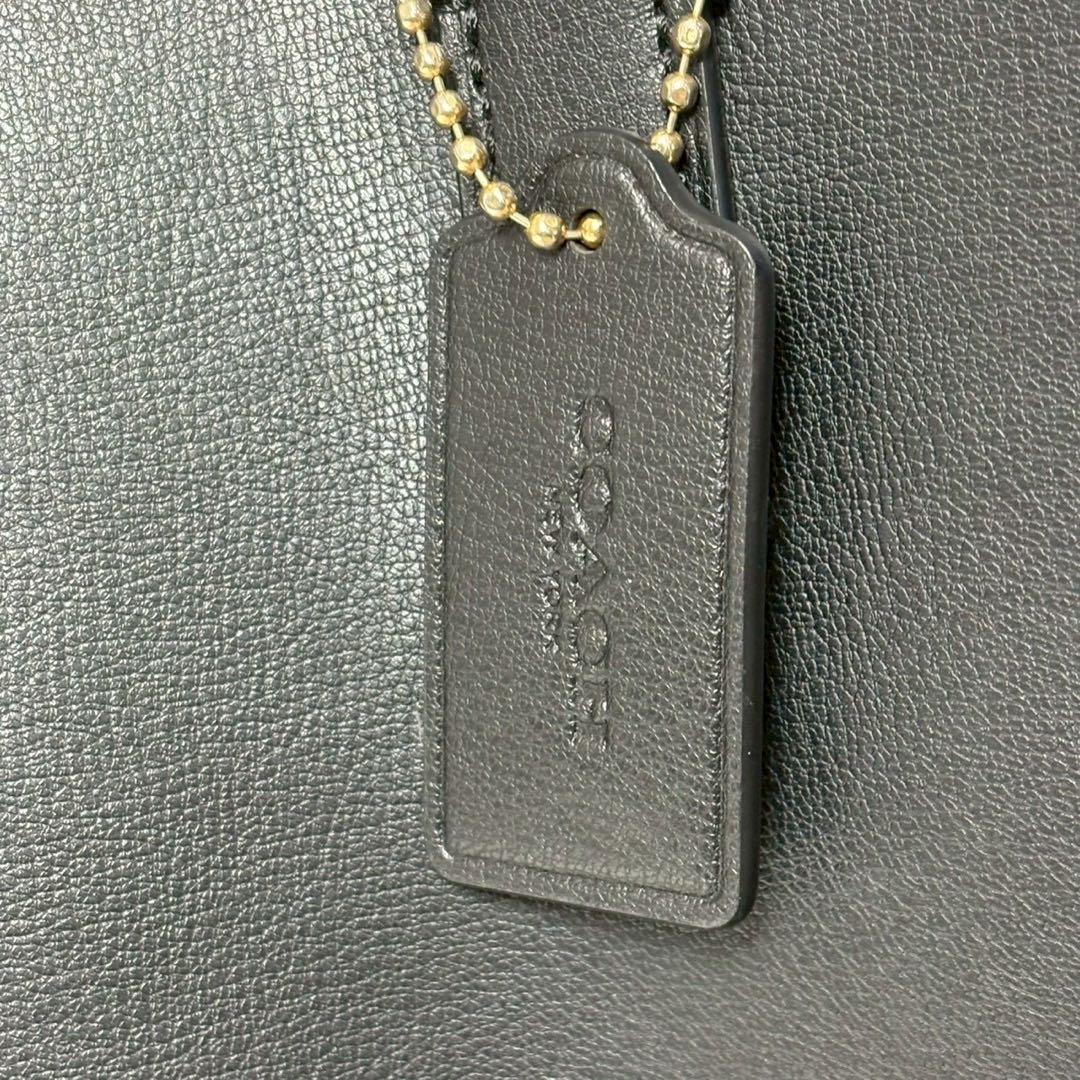 コーチ　COACH アベニュー　ブラック　A4可能　肩掛け可能　トートバッグ