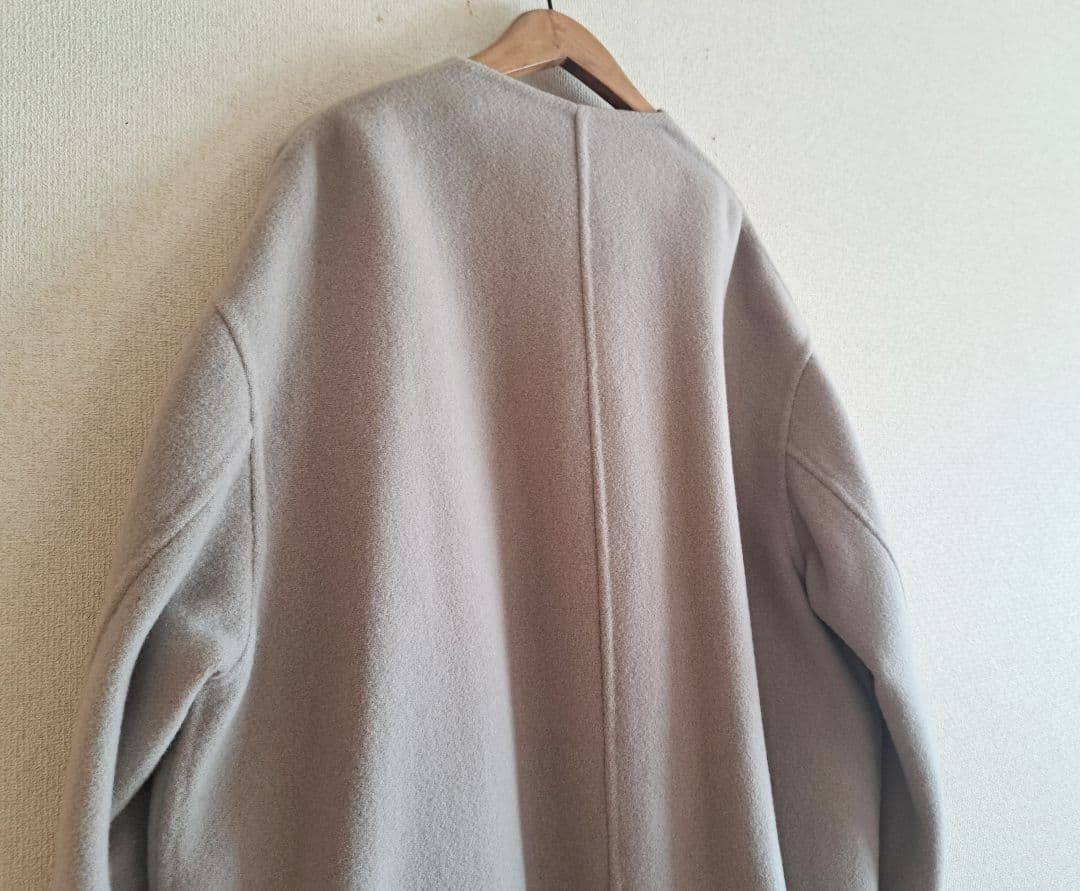 《タグ付き新品未使用》ルグラジック ノーカラー リバーシブルコート