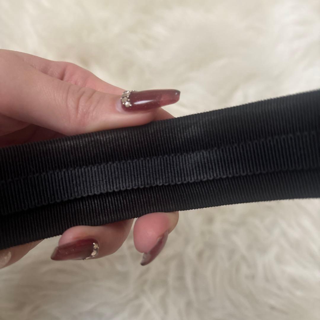 Salvatore Ferragamo ビジュー付きヘアバンド ブラック