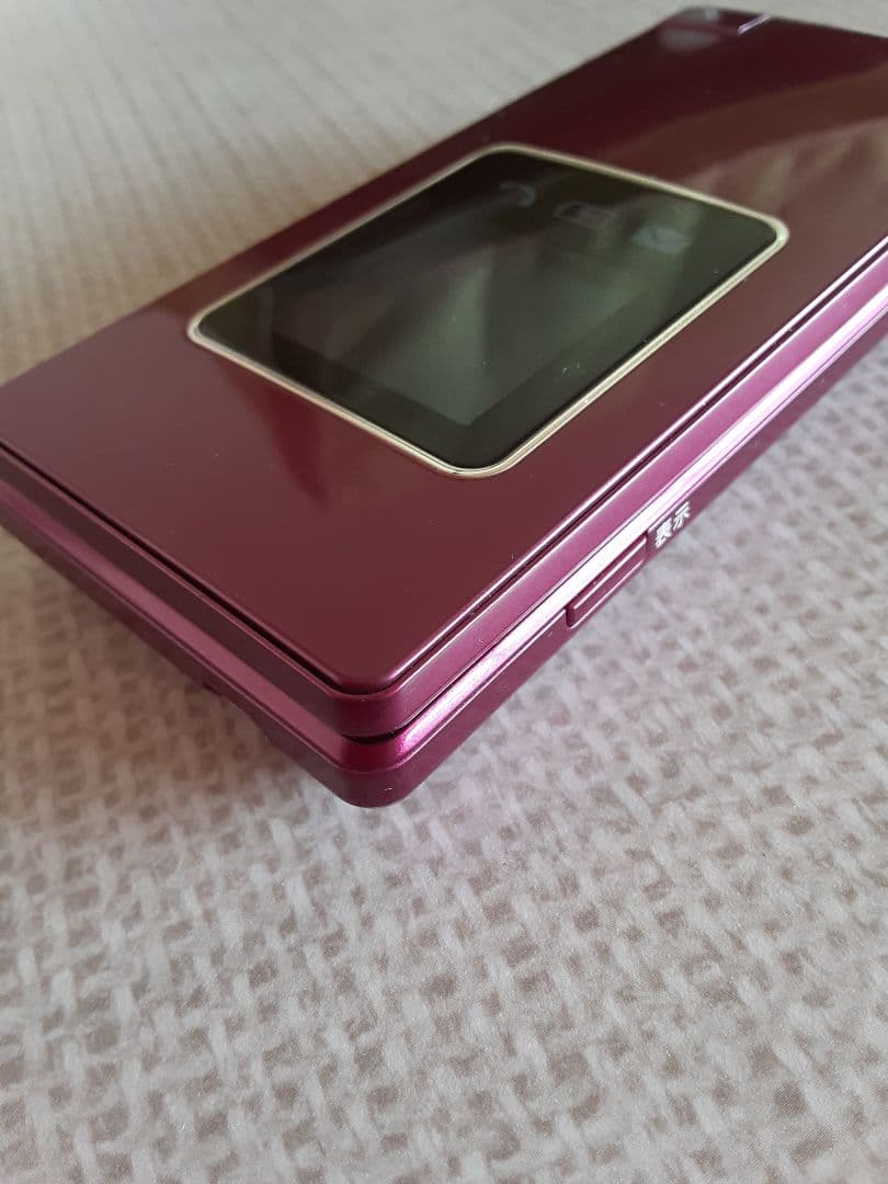 SoftBankかんたん携帯9 NP505SH ワインレッド