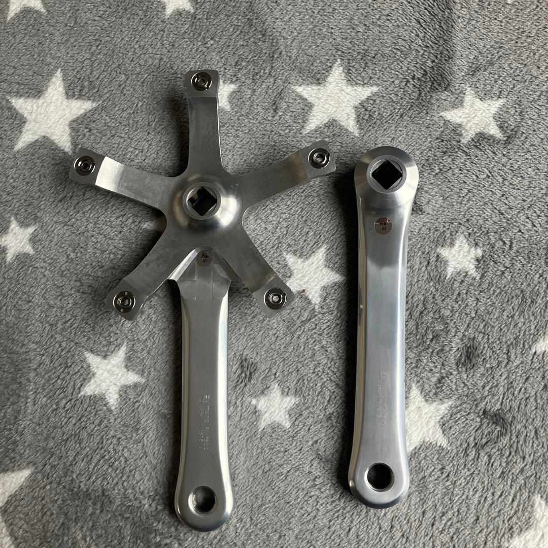 DURA-ACE シマノ　クランク FC-7600 NJS 競輪　167.5