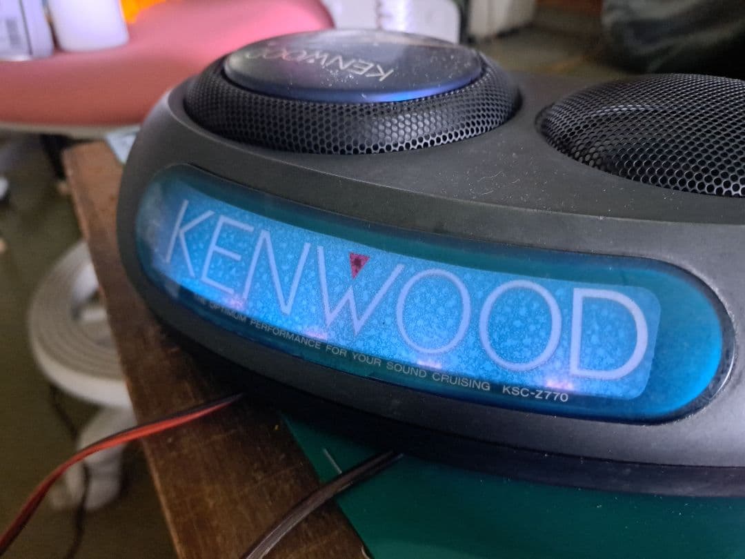 KENWOOD KSC-Z770 3WAY 据置型スピーカーシステム 動作確認済