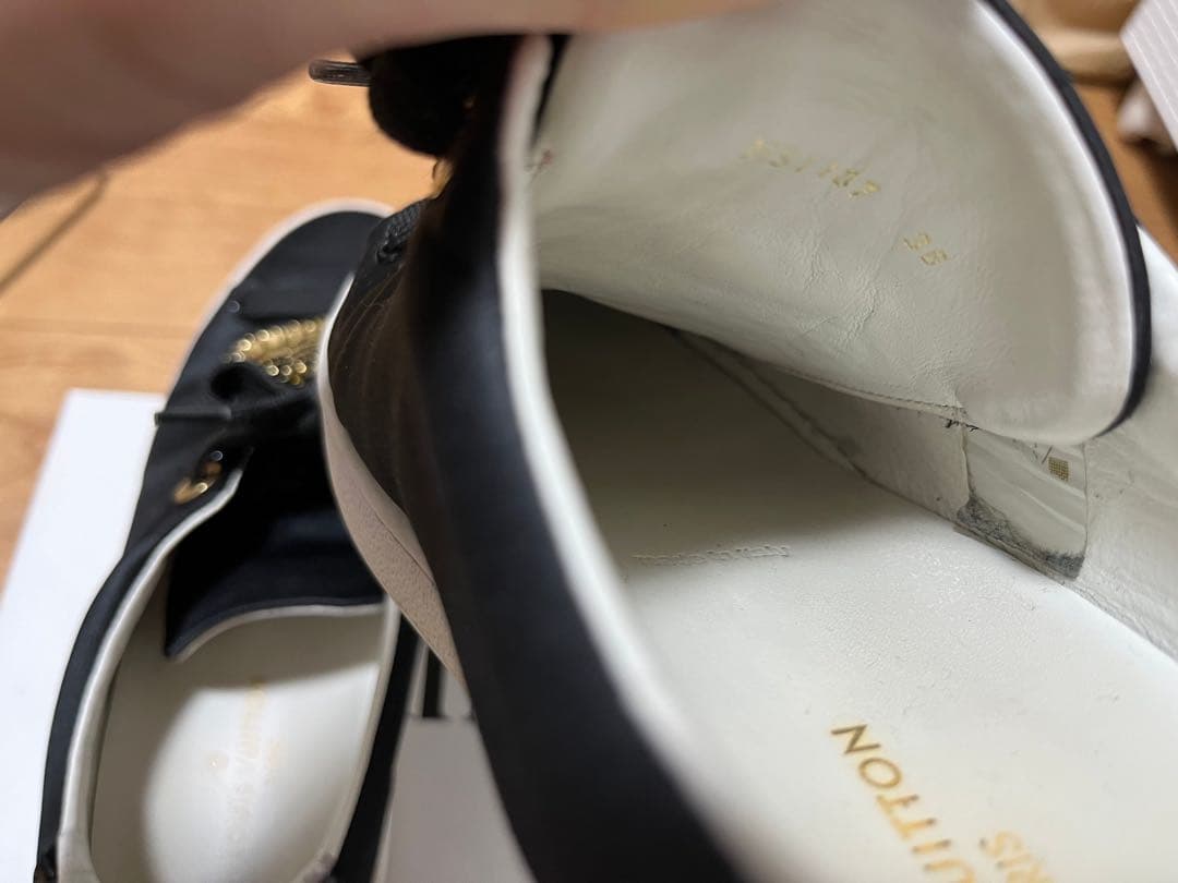 まや ルイヴィトン フロントロー・ラインスニーカー