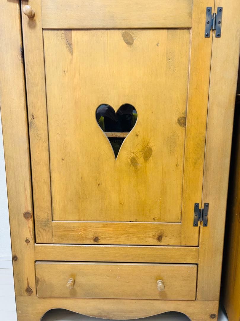 エイト　送料込み アンファン ブック キャビネット カントリー 家具