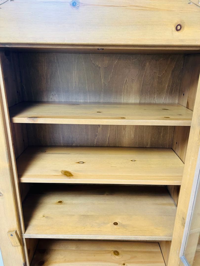 エイト　送料込み アンファン ブック キャビネット カントリー 家具