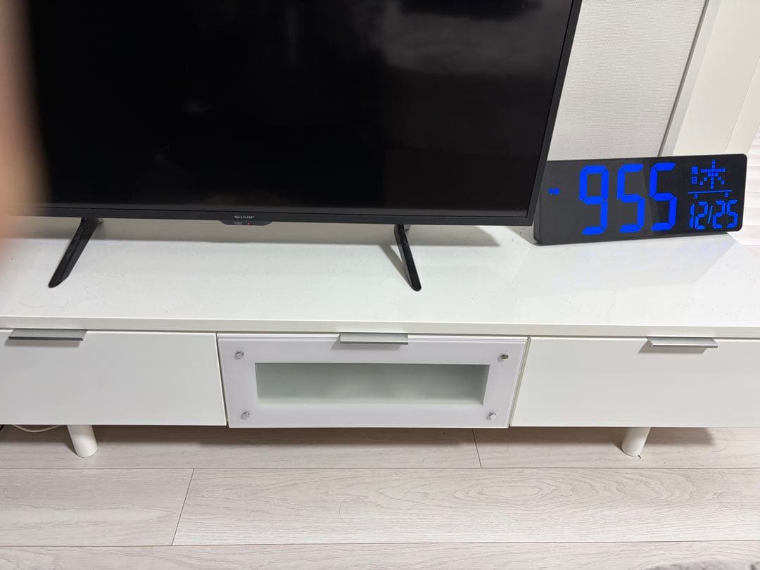 ニトリ　ローボードエトナ　白