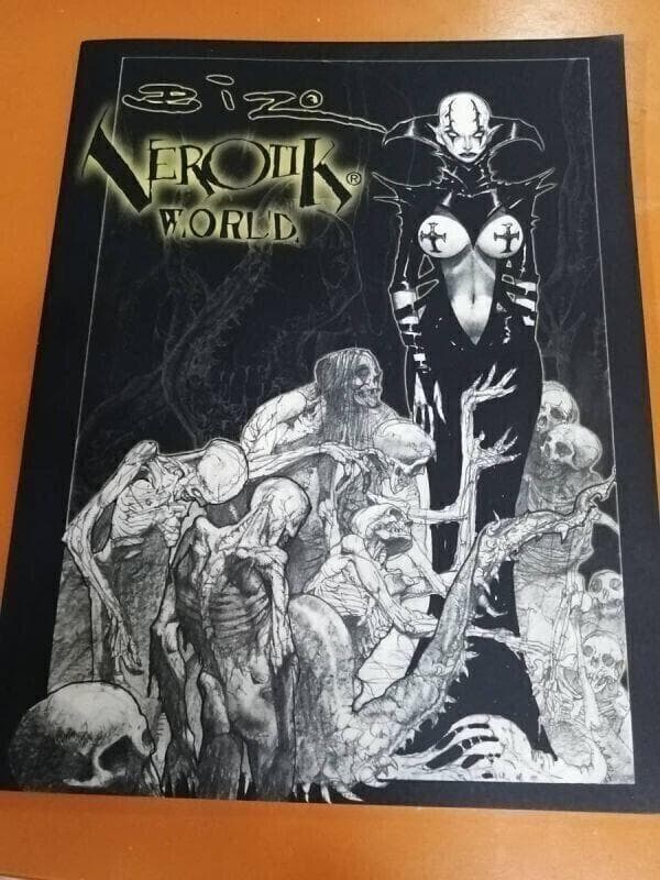 サイン入り BIZ VEROTIK WORLD SIMON BISLEY