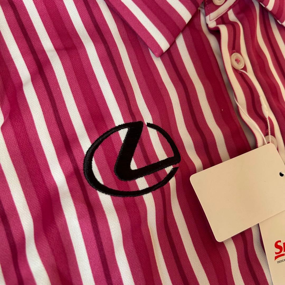 新品 スリクソン 松山英樹 レプリカ ポロシャツ ゴルフ ウェア ピンク M