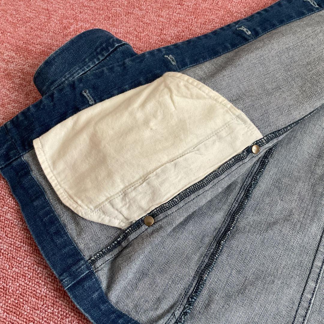 komugiです。LOISIR デニムジャケットとスカート