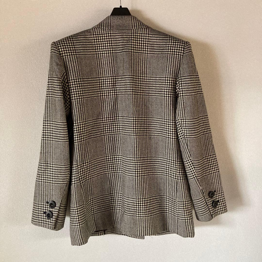 Yves Saint Laurent チェック柄ジャケット M