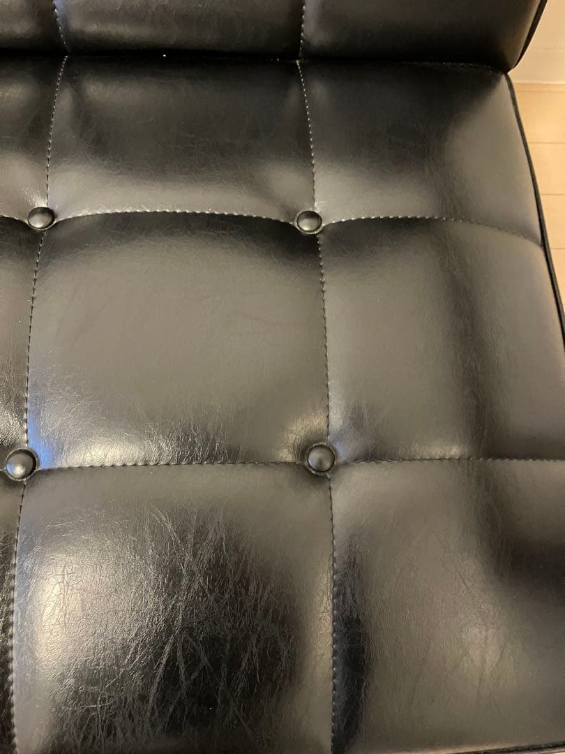 カリモク60 Kチェア 2シーター ブラック　ソファ