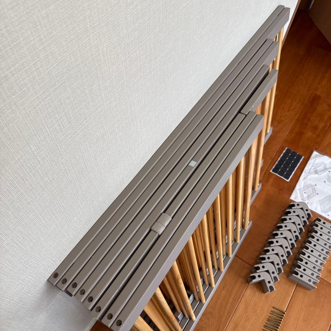 Little Bot baby リトルボット　木製ベビーサークル　グレー