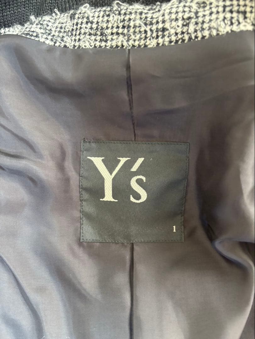 y's ワイズ　YB-C01-124 コート　着用品