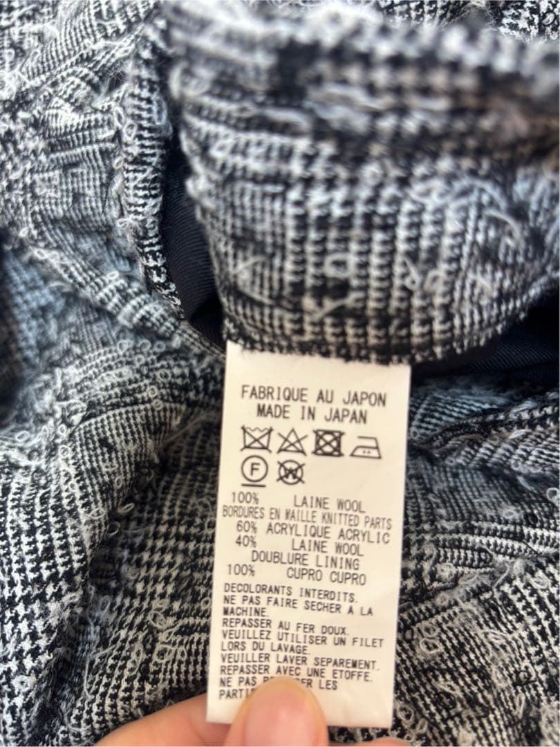 y's ワイズ　YB-C01-124 コート　着用品