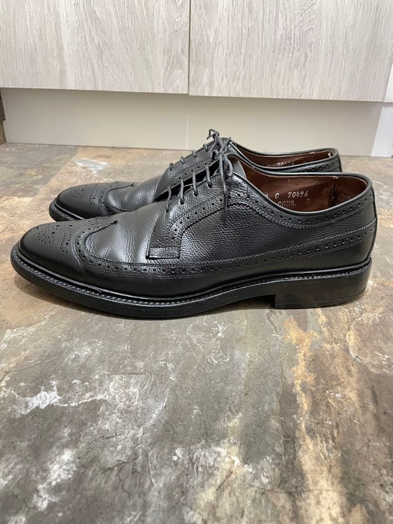 美品アレンエドモンズ最高級マクニール　ロングウィングチップ