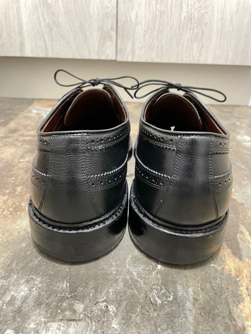 美品アレンエドモンズ最高級マクニール　ロングウィングチップ