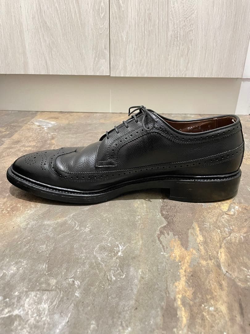 美品アレンエドモンズ最高級マクニール　ロングウィングチップ