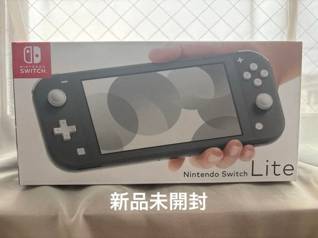 任天堂Switch ライト 本体 グレー 新品