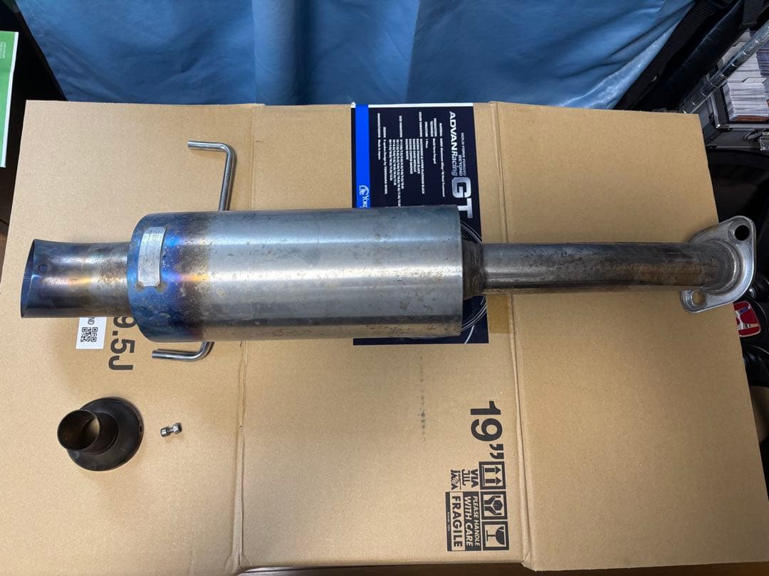 CR-Z J's racing マフラー