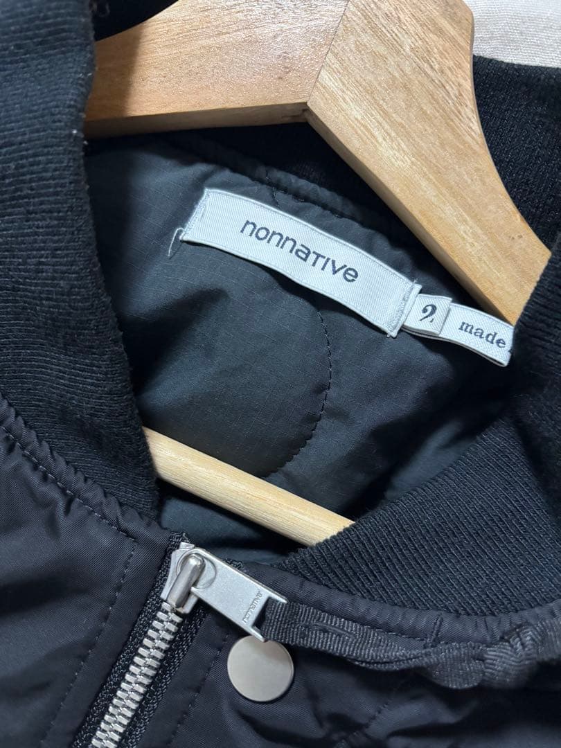 nonnative MA-1ジャケット 黒 日本製