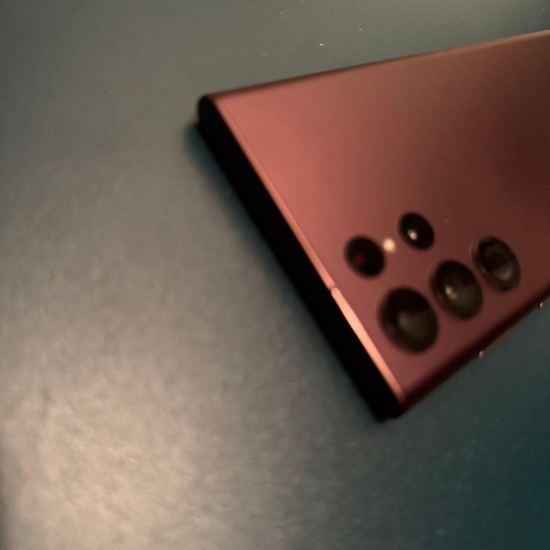 かなり綺麗　GALAXY s22 ultra 国内　バッテリー新品　au版