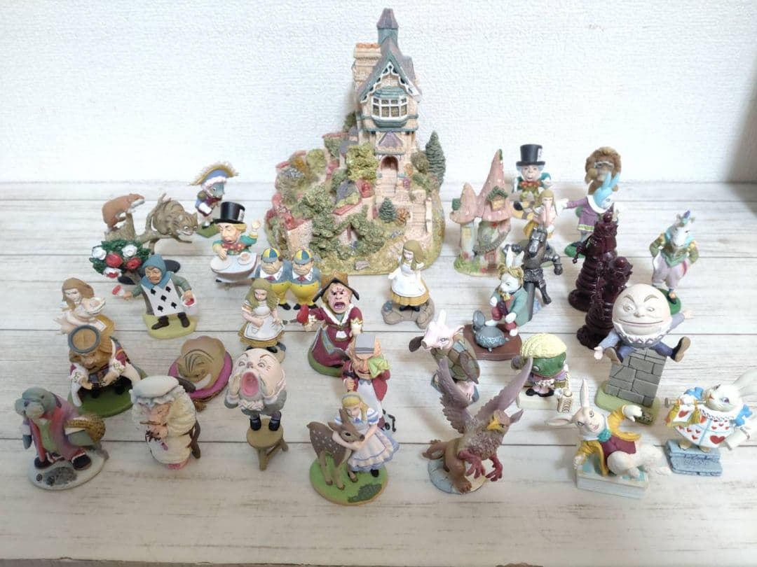 リリパットレーンシークレットガーデン＋不思議の国のアリス31個(海洋堂)