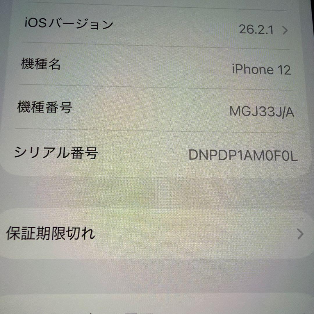 iPhone12 256GB ブルー