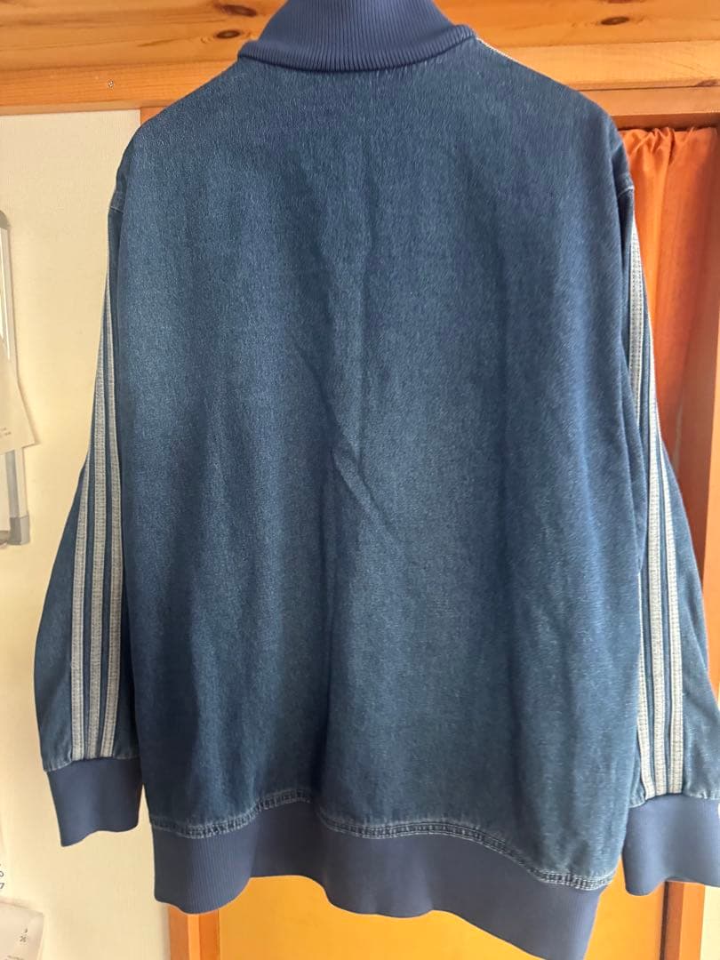 トップス adidas DENIM BLUE FIREBIRD TRACK 3XL