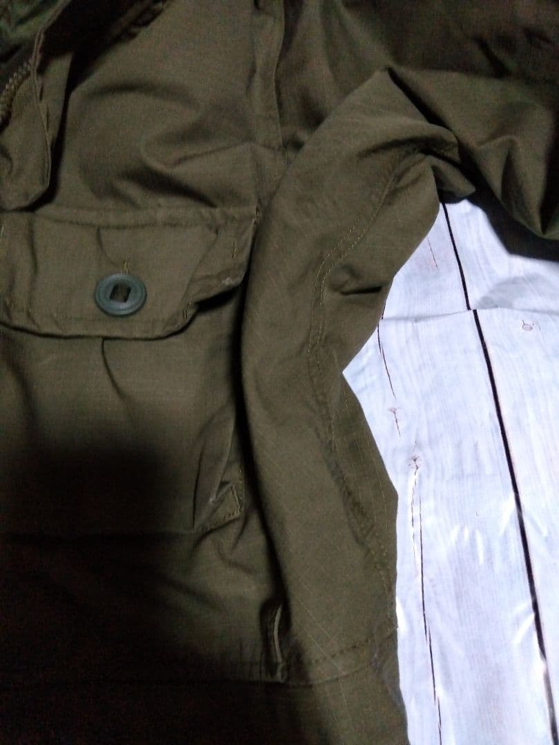 M-65　フィールドジャケット　Arktis　ミリタリージャケット　緑　L