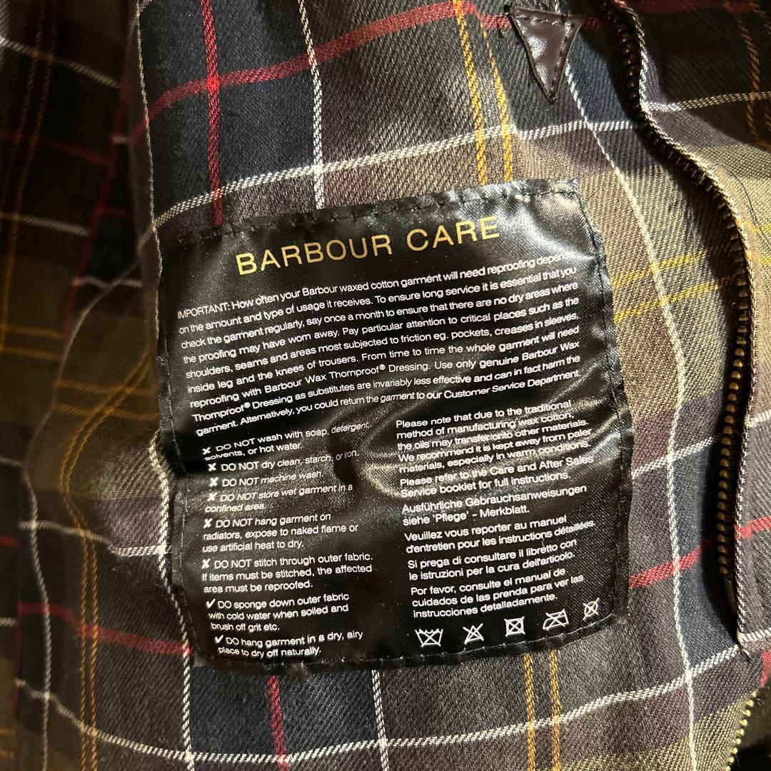 Barbour オリーブ アウター コーデュロイ襟