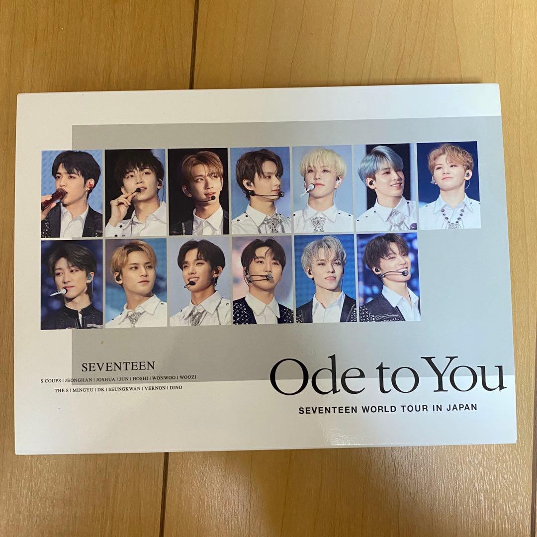 SEVENTEEN ode to you dvd 初回限定盤　セブチ