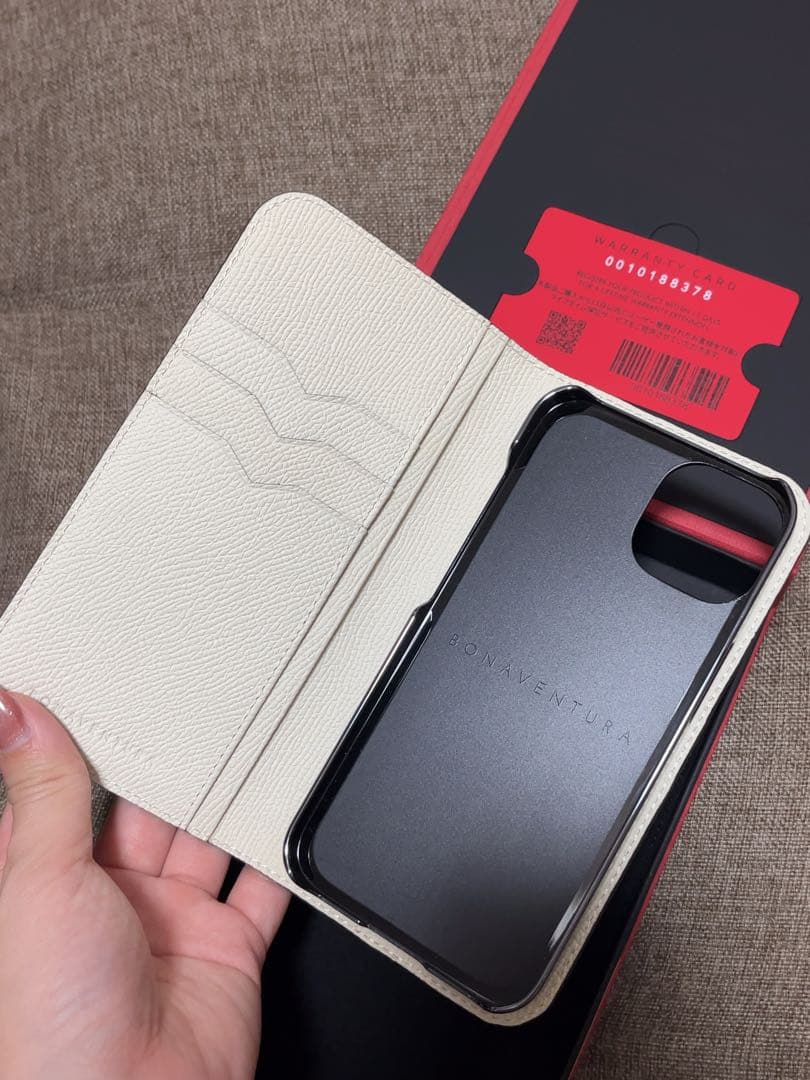 【沖田９月1日まで】ボナベンチュラ　iPhone14 手帳型ケース